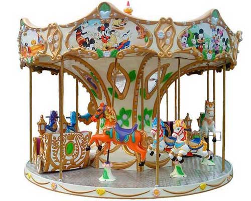 8 seat carousel rides